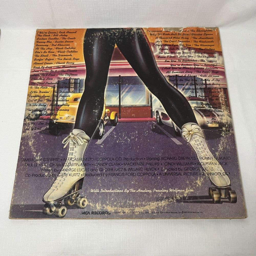 3 Vintage 1970s Soundtrack Records Jesus Christ Superstar Hair American Graffiti - Picture 3 of 13